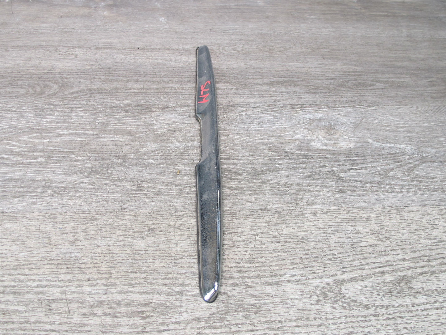 73-89 Mercedes R107 Rear Trunk Lid Chrome Trim Molding OEM