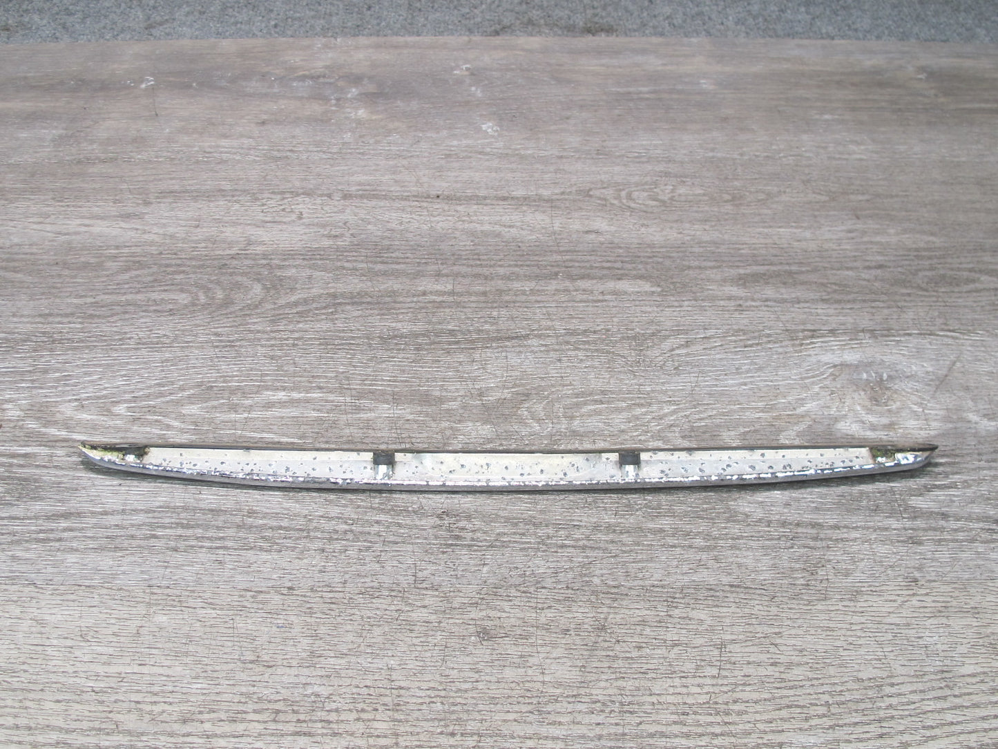 73-89 Mercedes R107 Rear Trunk Lid Chrome Trim Molding OEM