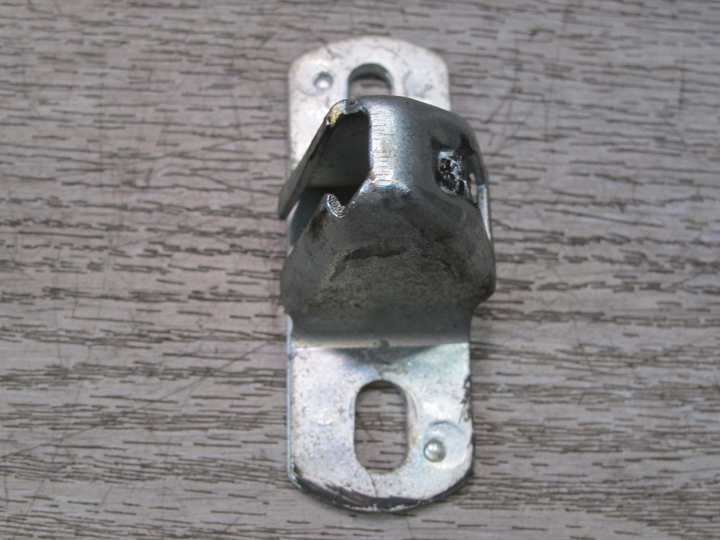 73-89 Mercedes R107 Convertible Soft TOP Lid Cover Latch Striker Set OEM