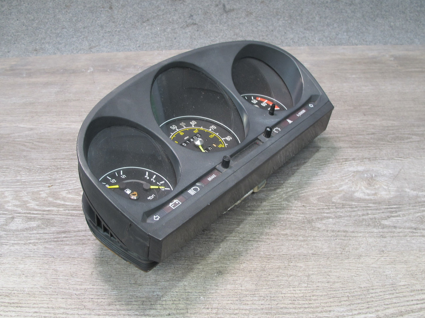 81-85 Mercedes R107 380SL Instrument Cluster Gauge Speedometer OEM