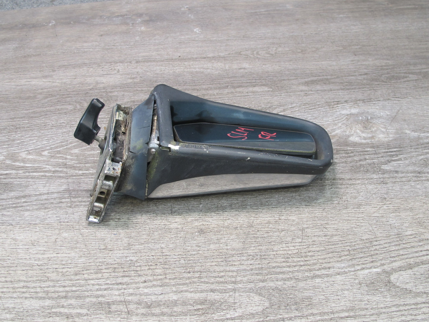 73-89 Mercedes R107 Sl-class Right Door Exterior Side View Manual Mirror OEM