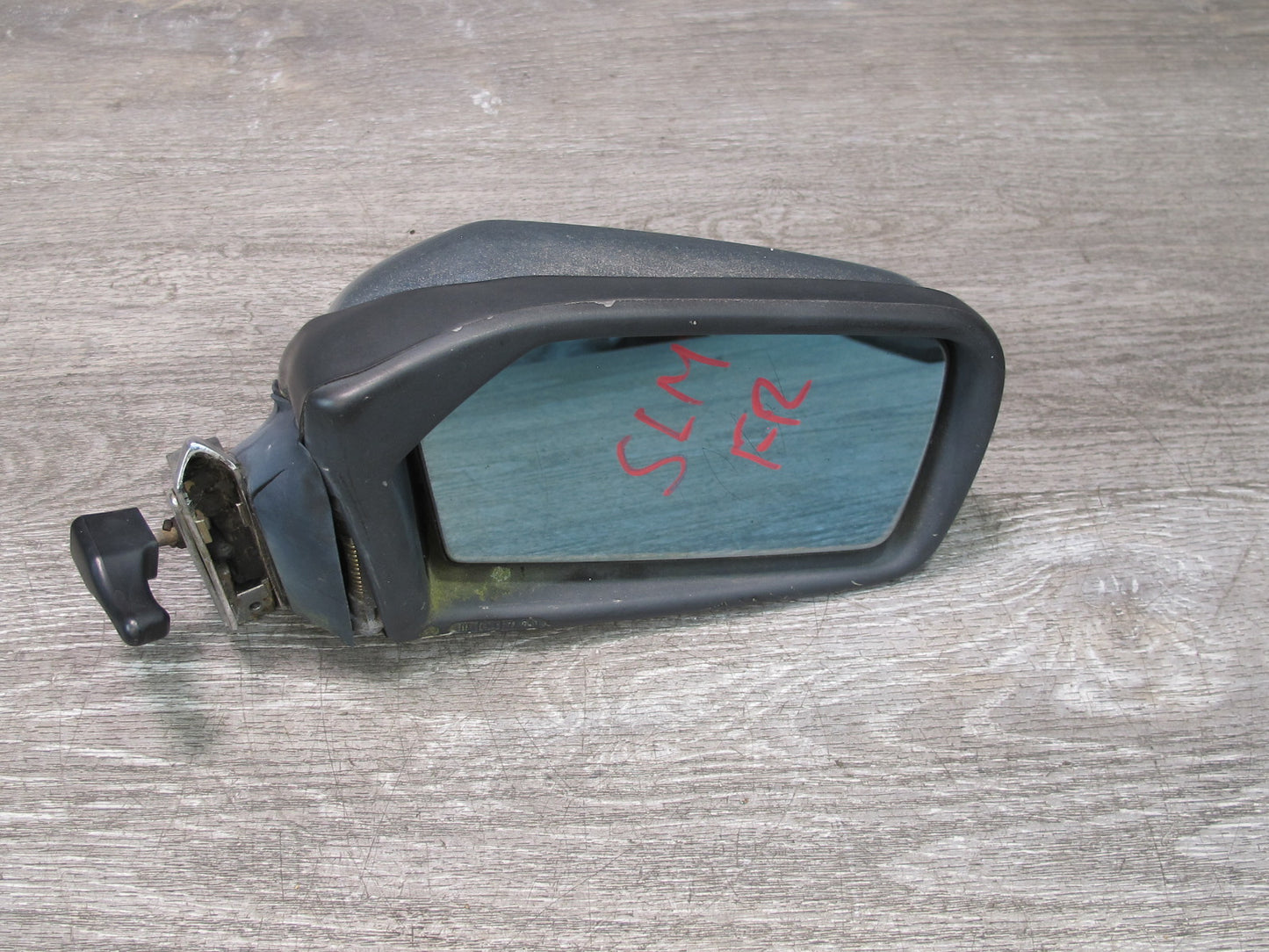 73-89 Mercedes R107 Sl-class Right Door Exterior Side View Manual Mirror OEM