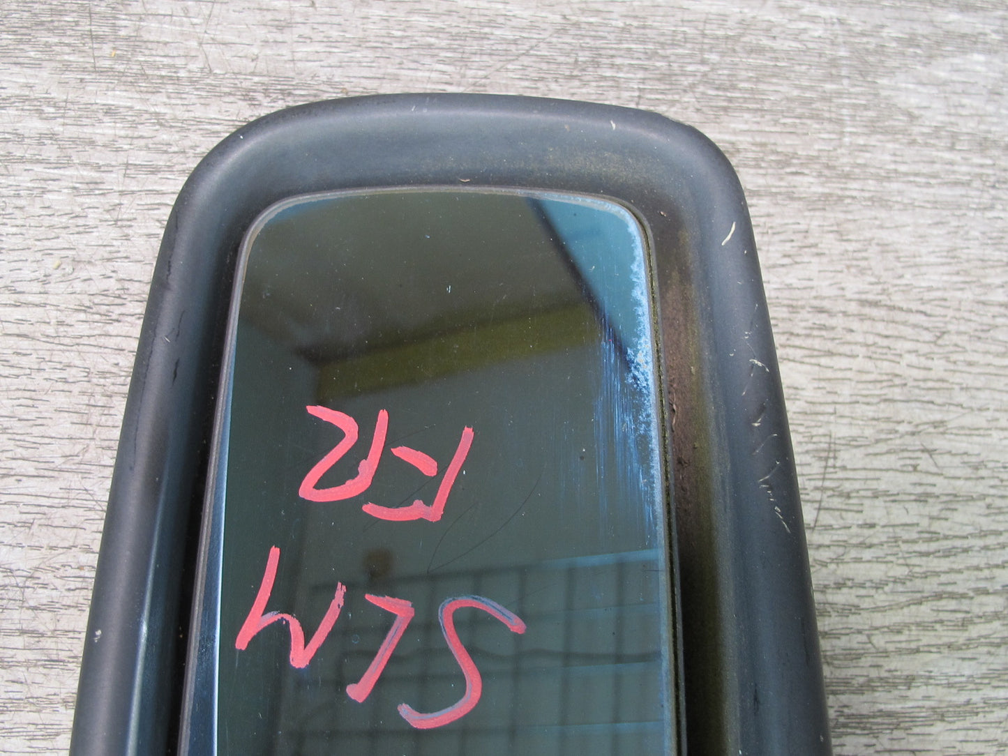 73-89 Mercedes R107 Sl-class Right Door Exterior Side View Manual Mirror OEM