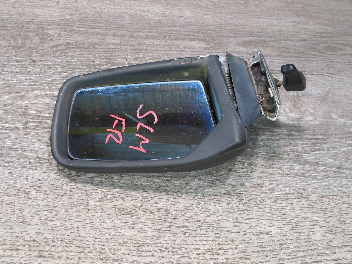 73-89 Mercedes R107 Sl-class Right Door Exterior Side View Manual Mirror OEM