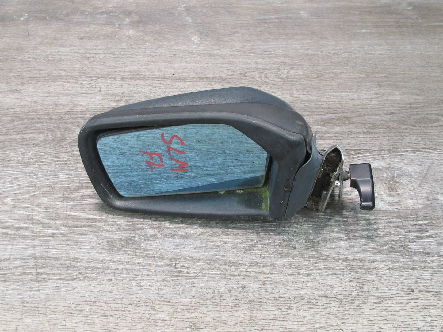 73-89 Mercedes R107 Sl-class Left Door Exterior Side View Manual Mirror OEM