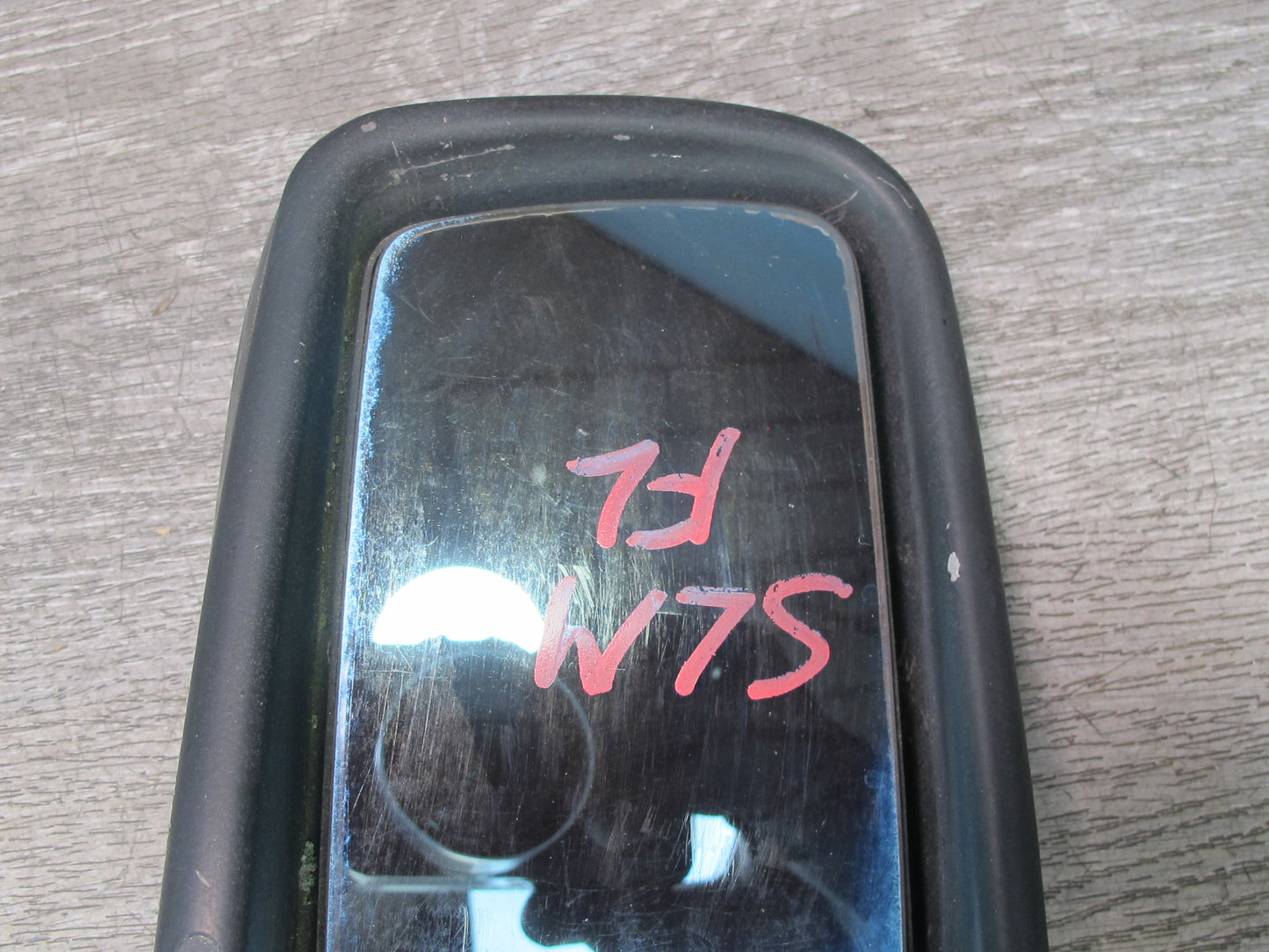 73-89 Mercedes R107 Sl-class Left Door Exterior Side View Manual Mirror OEM