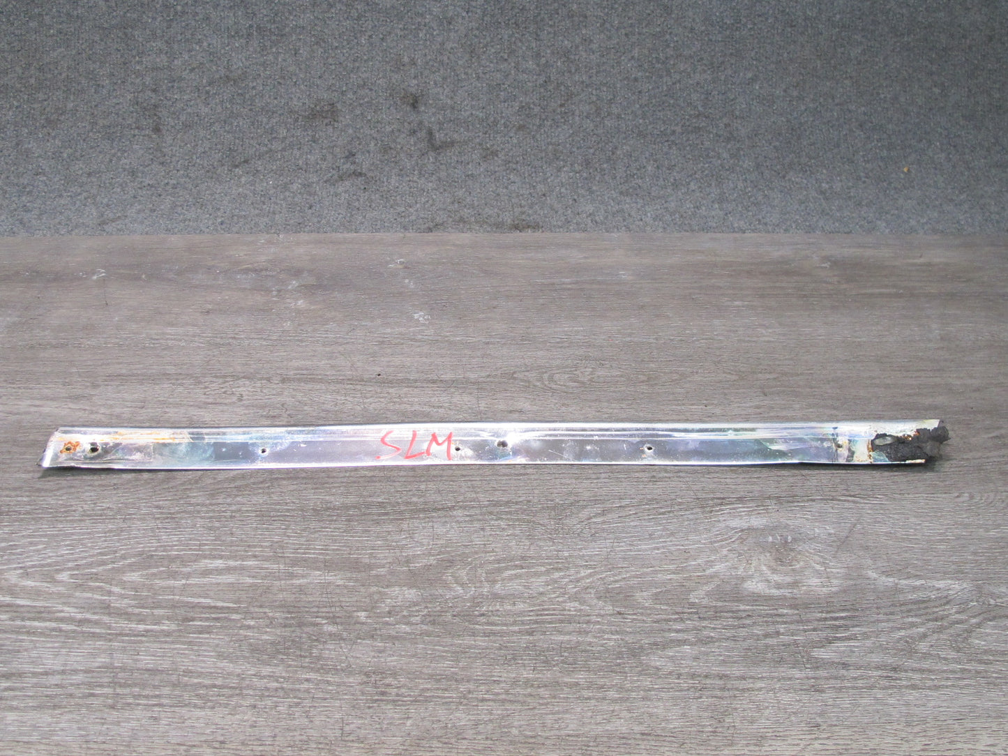 73-85 Mercedes R107 Convertible Set of 6 TOP Roof Chrome Trim Molding OEM