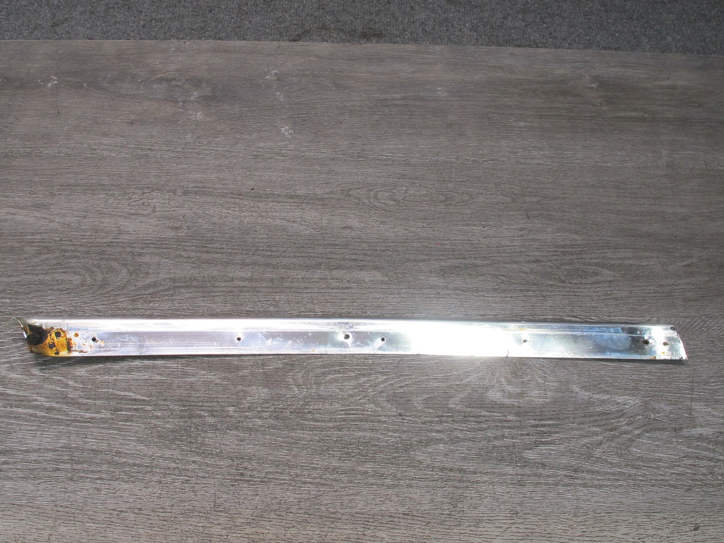73-85 Mercedes R107 Convertible Set of 6 TOP Roof Chrome Trim Molding OEM