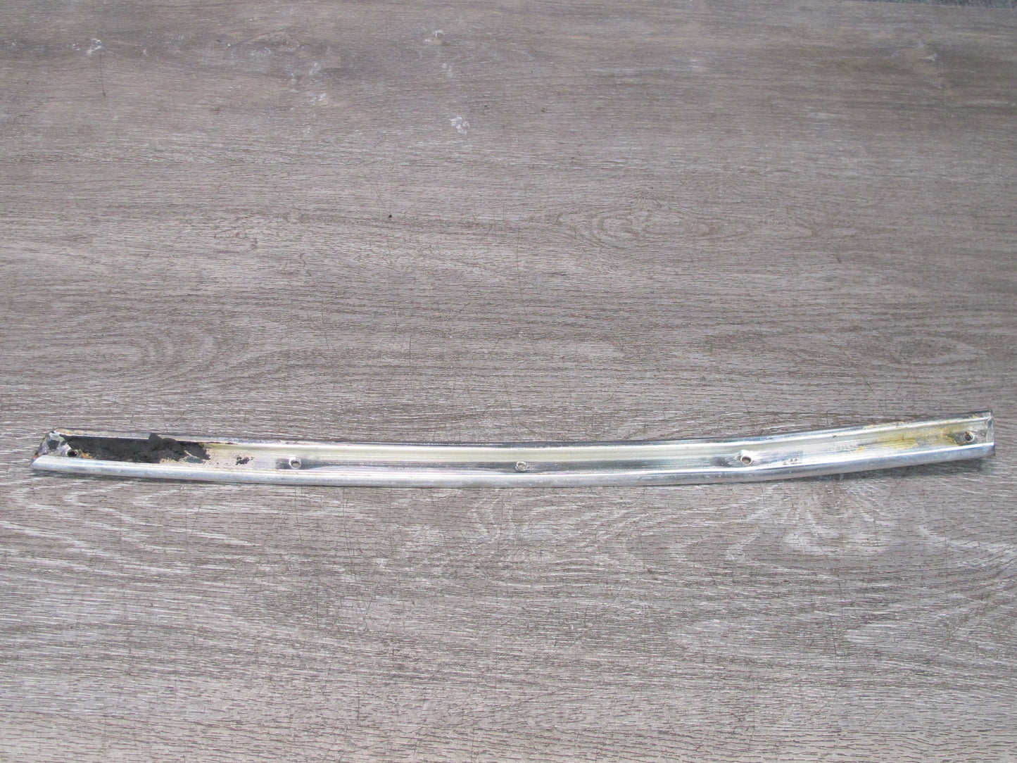 73-85 Mercedes R107 Convertible Set of 6 TOP Roof Chrome Trim Molding OEM
