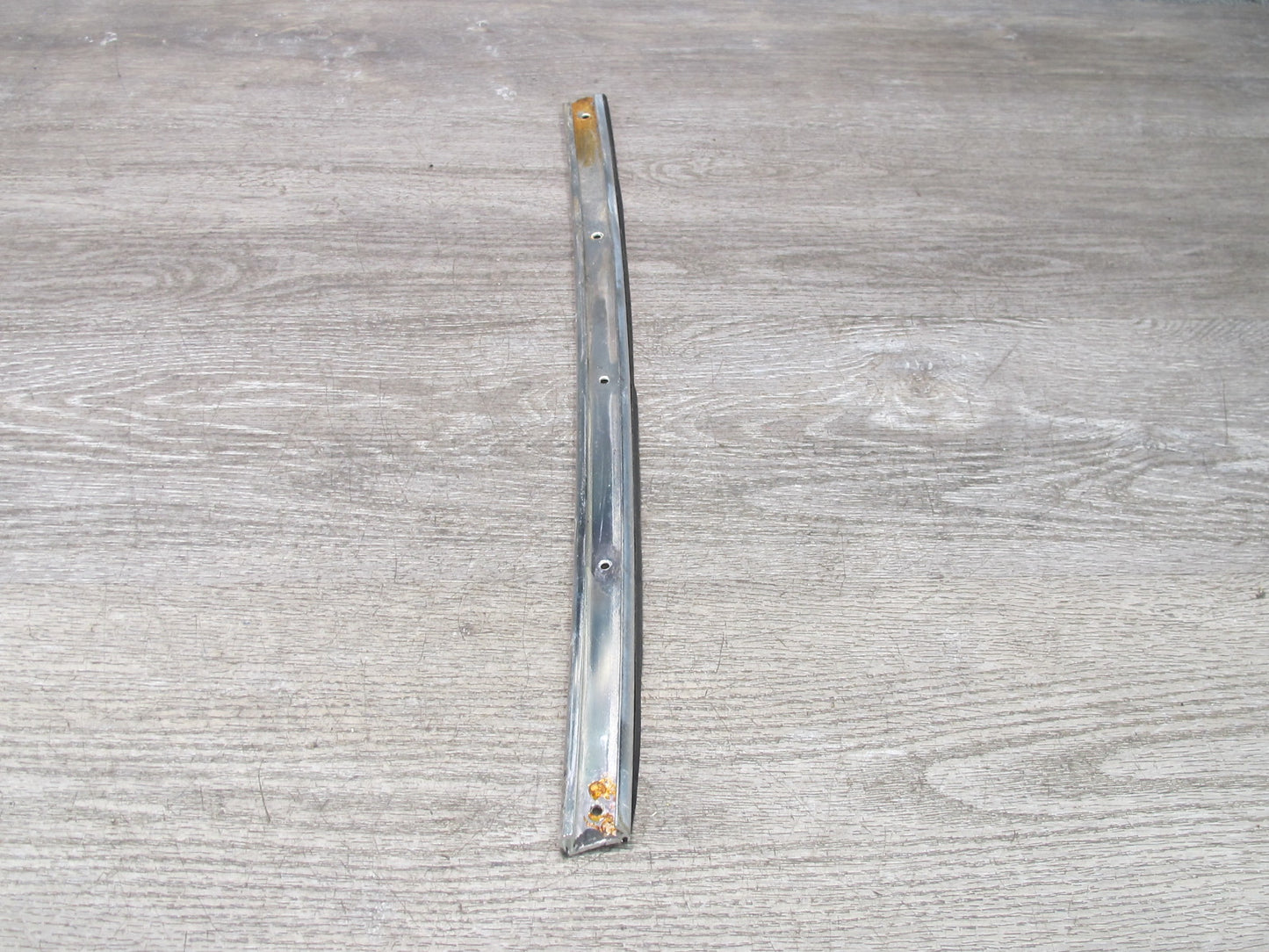 73-85 Mercedes R107 Convertible Set of 6 TOP Roof Chrome Trim Molding OEM