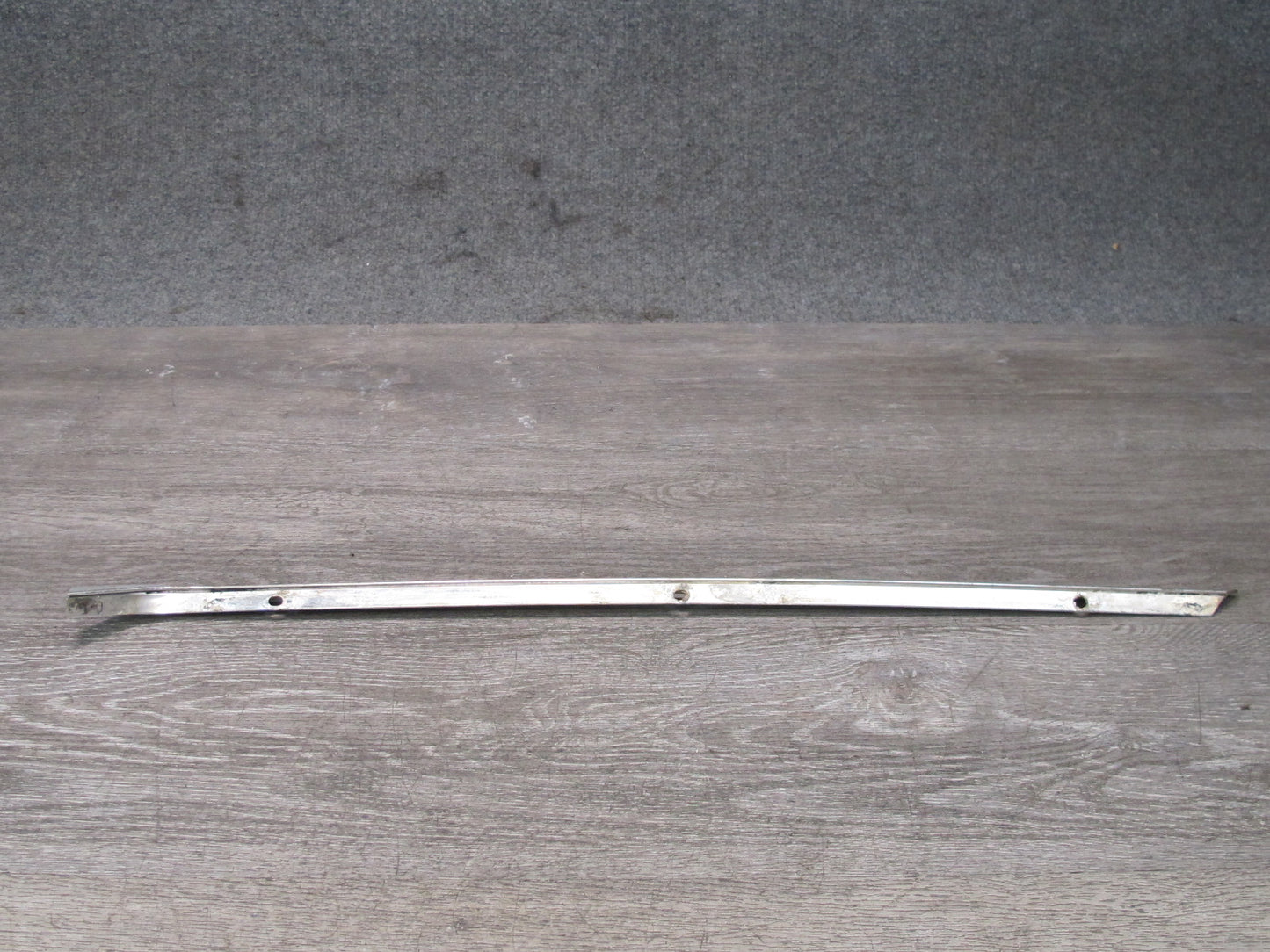 73-85 Mercedes R107 Convertible Set of 6 TOP Roof Chrome Trim Molding OEM