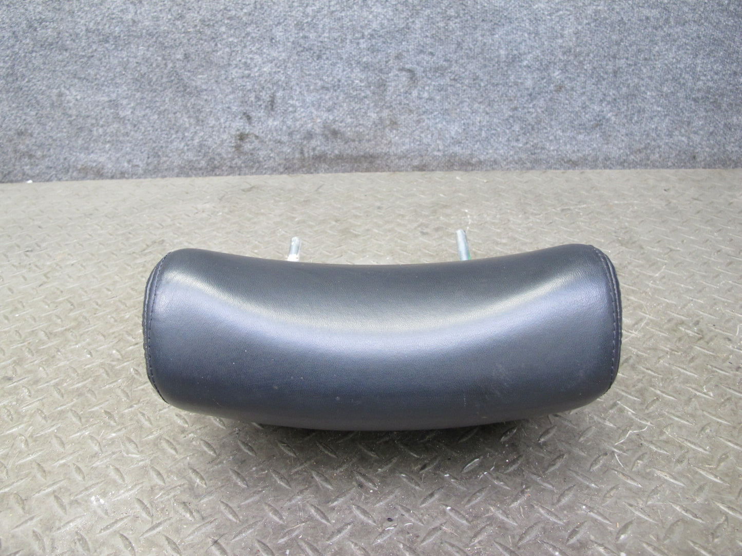 86-88 VW Scirocco MK2 Front Left & Right Seat Leather Headrest Black OEM