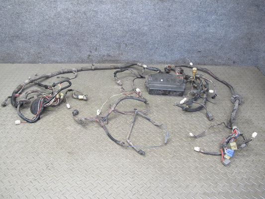 89-90 Toyota Supra MK3 7MGE Engine Bay Wire Wiring Harness w Fuse Relay Box OEM