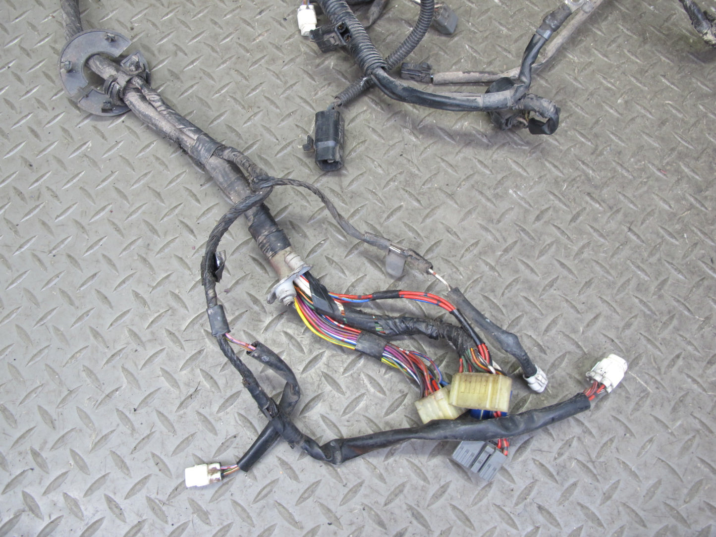 89-90 Toyota Supra MK3 7MGE Engine Bay Wire Wiring Harness w Fuse Relay Box OEM