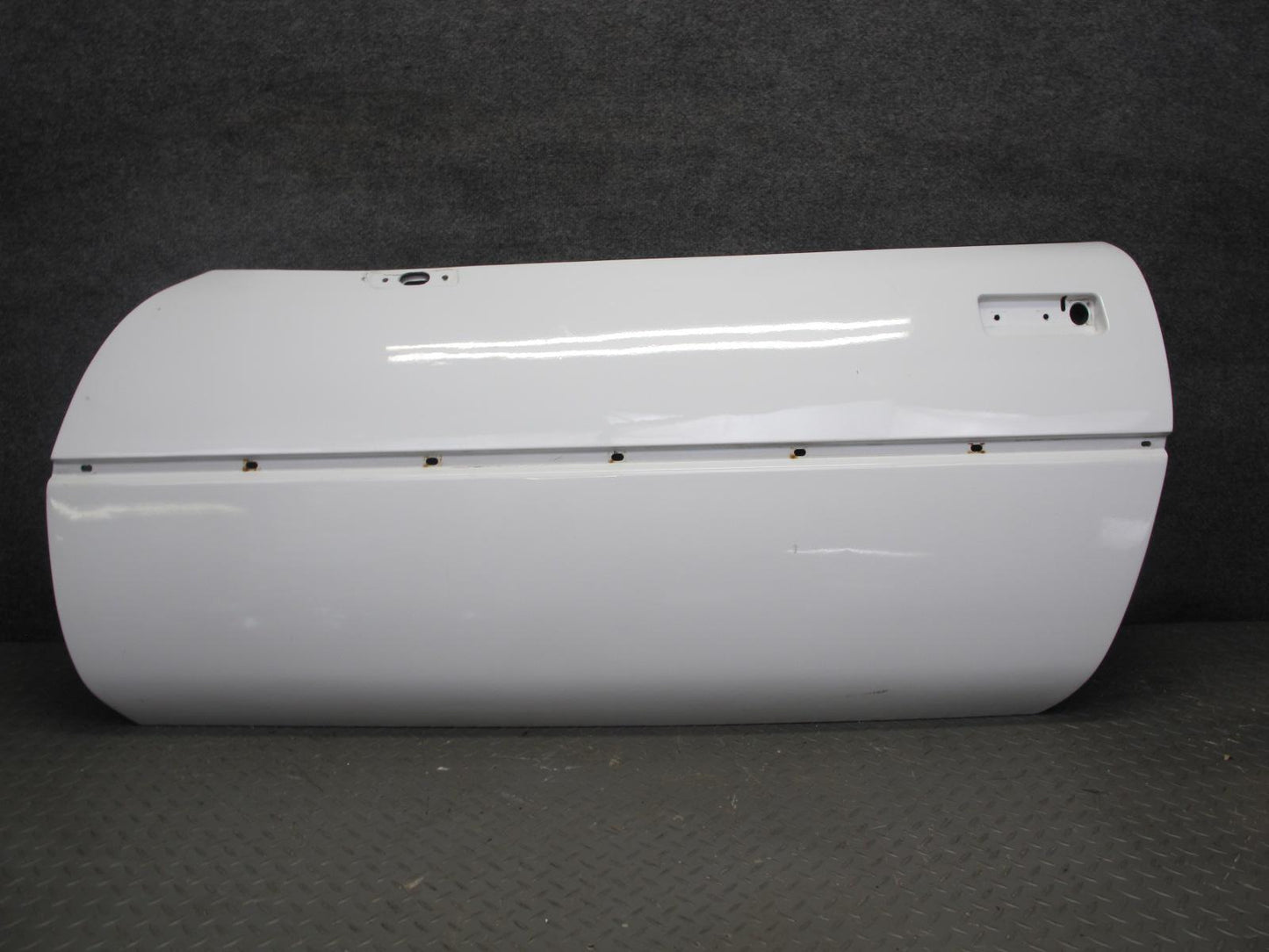 84-94 Chevrolet Corvette C4 Left Driver Door Shell Panel Arctic White OEM