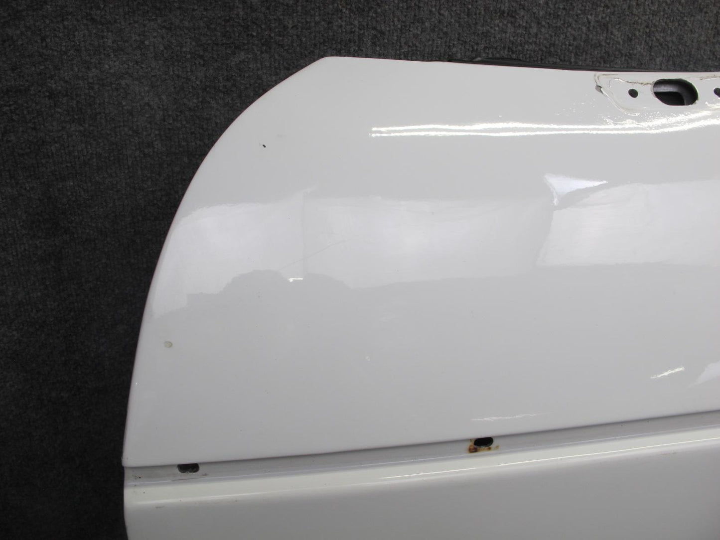 84-94 Chevrolet Corvette C4 Left Driver Door Shell Panel Arctic White OEM