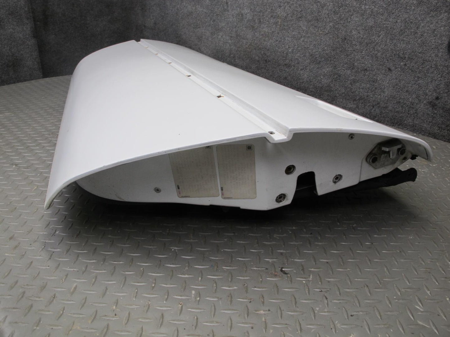 84-94 Chevrolet Corvette C4 Left Driver Door Shell Panel Arctic White OEM