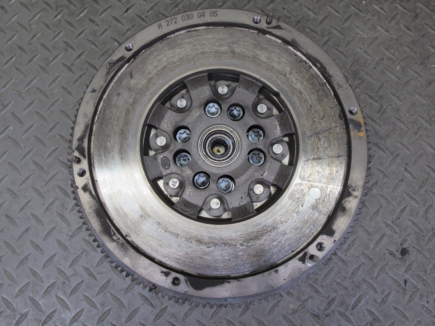 05-08 Mercedes R171 SLK350 M/T Dual Mass Flywheel Flex Plate Clutch KIT Set OEM