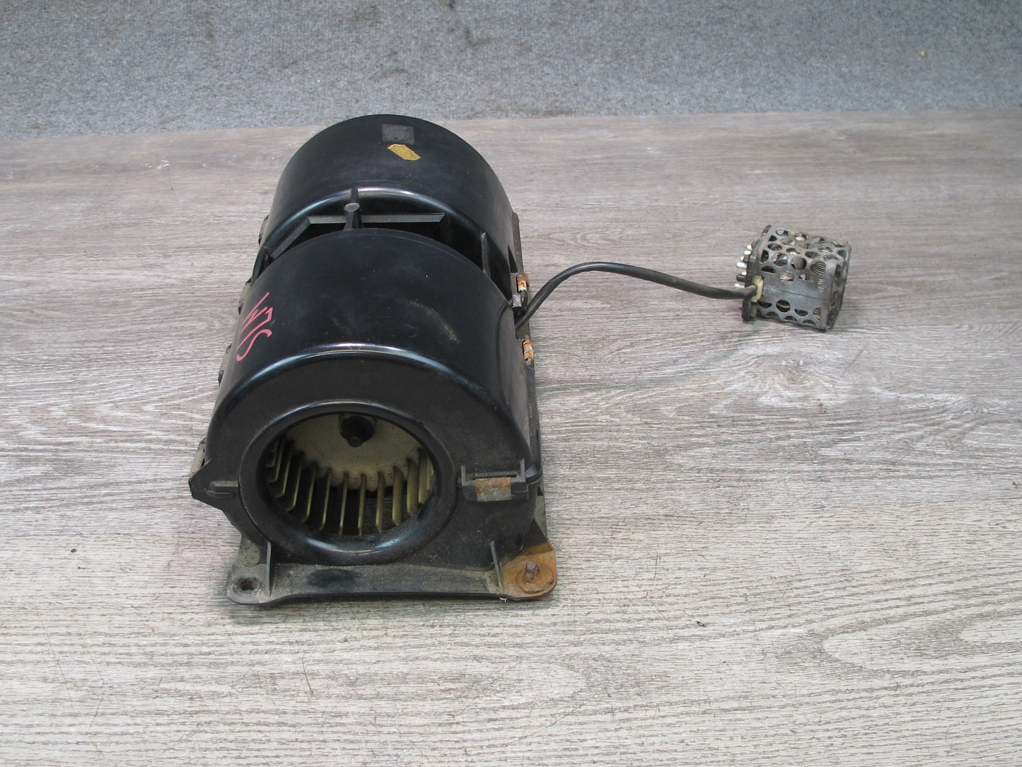 73-85 Mercedes R107 A/C Heater Blower Motor Fan w Resistor OEM