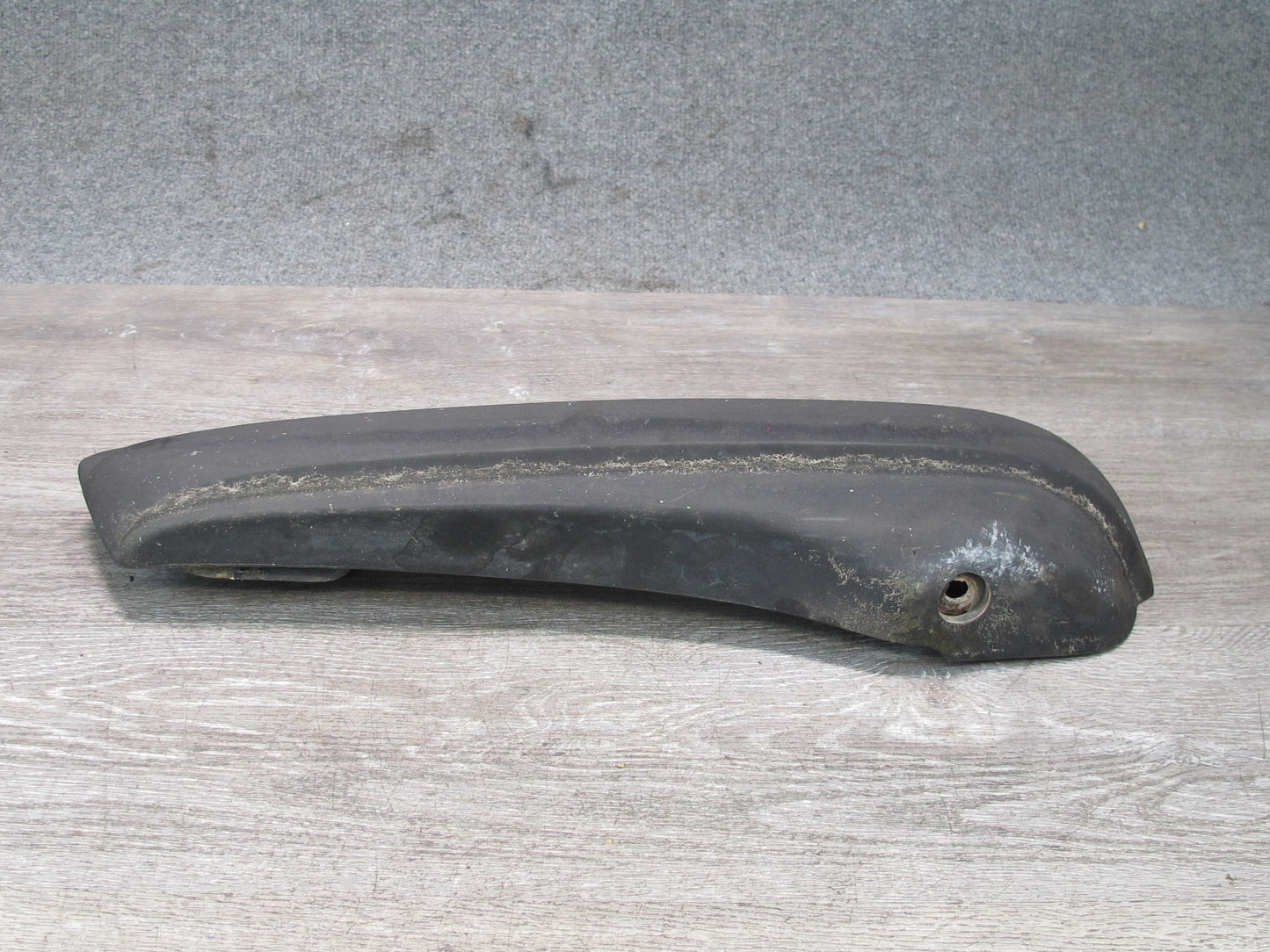 73-89 Mercedes R107 Front Bumper Left & Right Extension Rubber END Pad OEM