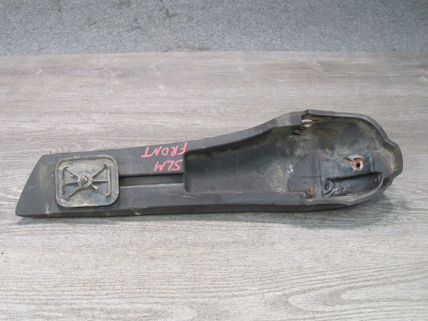 73-89 Mercedes R107 Front Bumper Left & Right Extension Rubber END Pad OEM