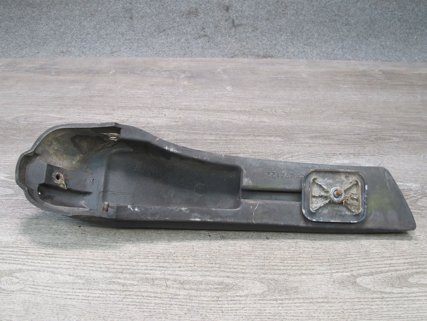 73-89 Mercedes R107 Front Bumper Left & Right Extension Rubber END Pad OEM