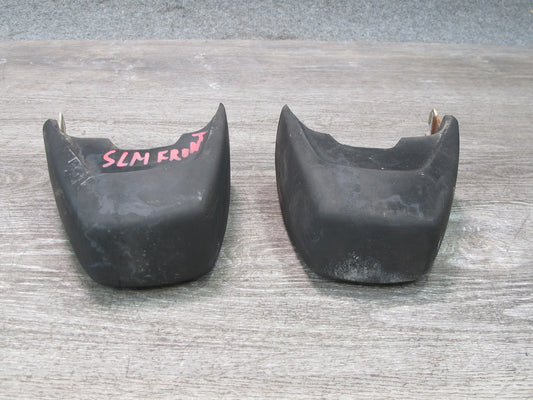 73-89 Mercedes R107 Sl-class Set of 2 Front Bumper Rubber Guard OEM