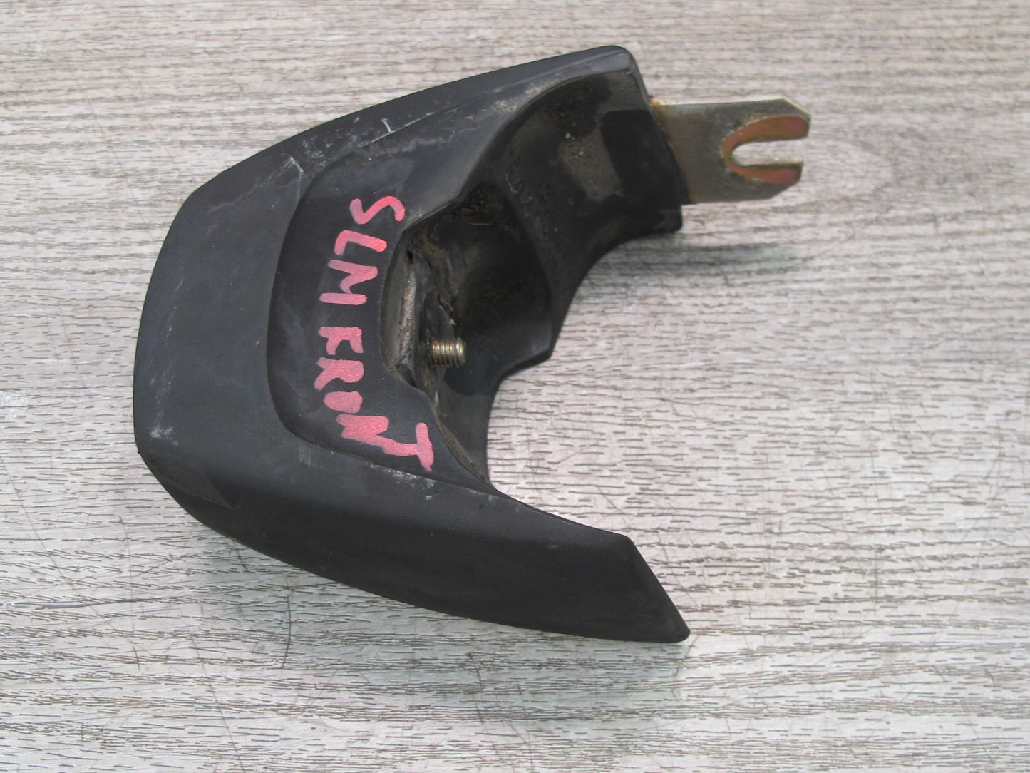 73-89 Mercedes R107 Sl-class Set of 2 Front Bumper Rubber Guard OEM