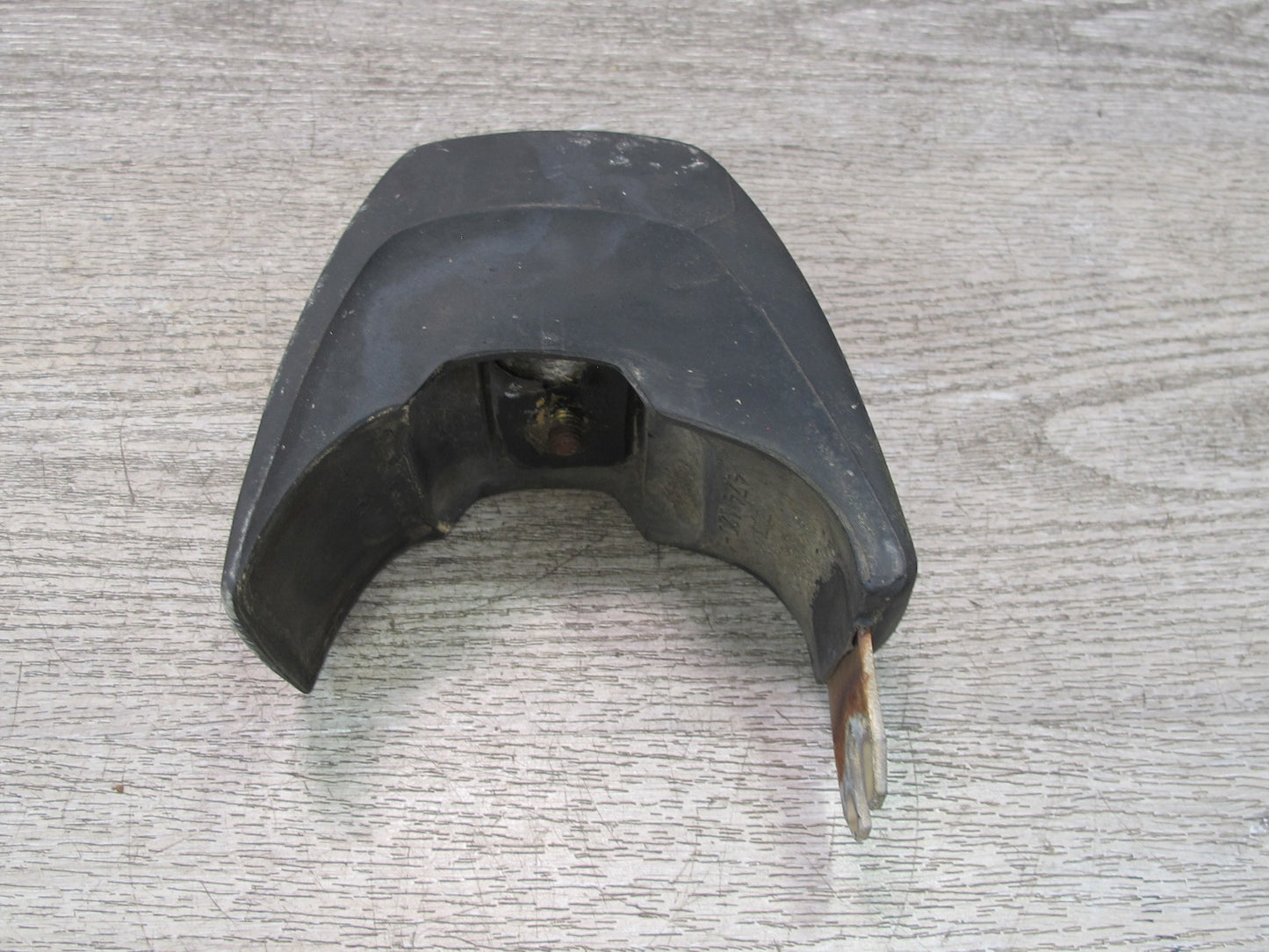 73-89 Mercedes R107 Sl-class Set of 2 Front Bumper Rubber Guard OEM