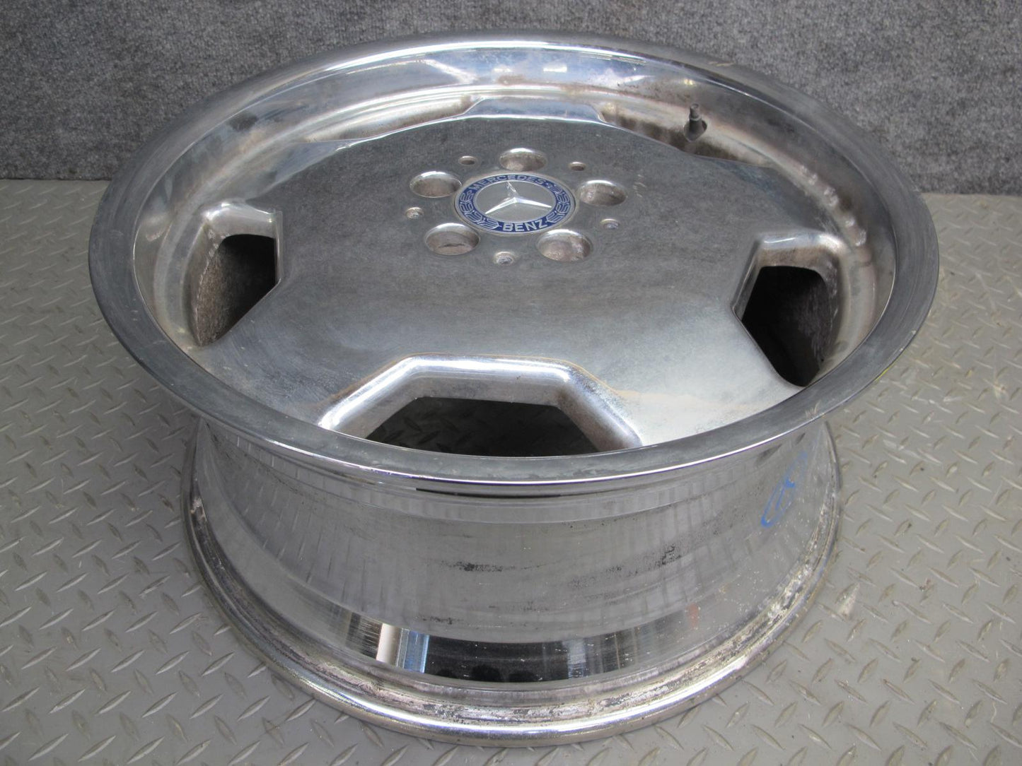 96-99 Mercedes W140 C140 Aftermarket Chrome 18" R18 Alloy Wheel Rim 18x8J ET44