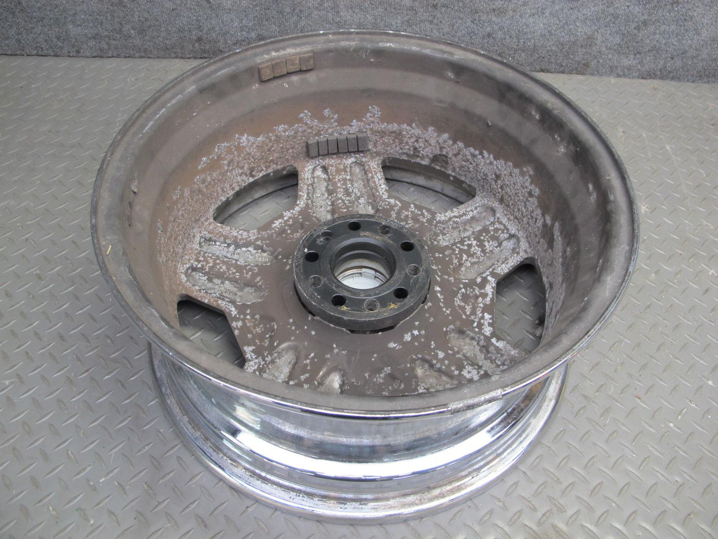 96-99 Mercedes W140 C140 Aftermarket Chrome 18" R18 Alloy Wheel Rim 18x8J ET44