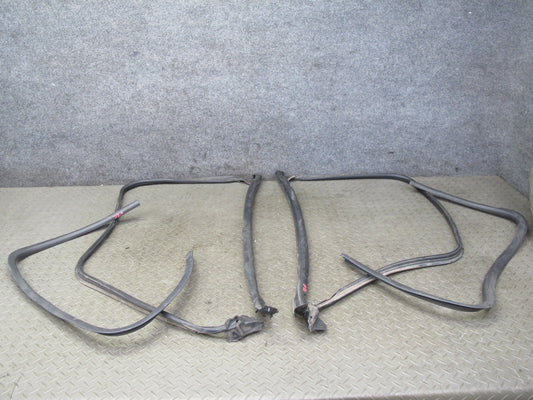 90-96 Nissan Z32 300ZX 2+0 Set of 4 Door & T-top Weatherstrip Rubber Seal OEM