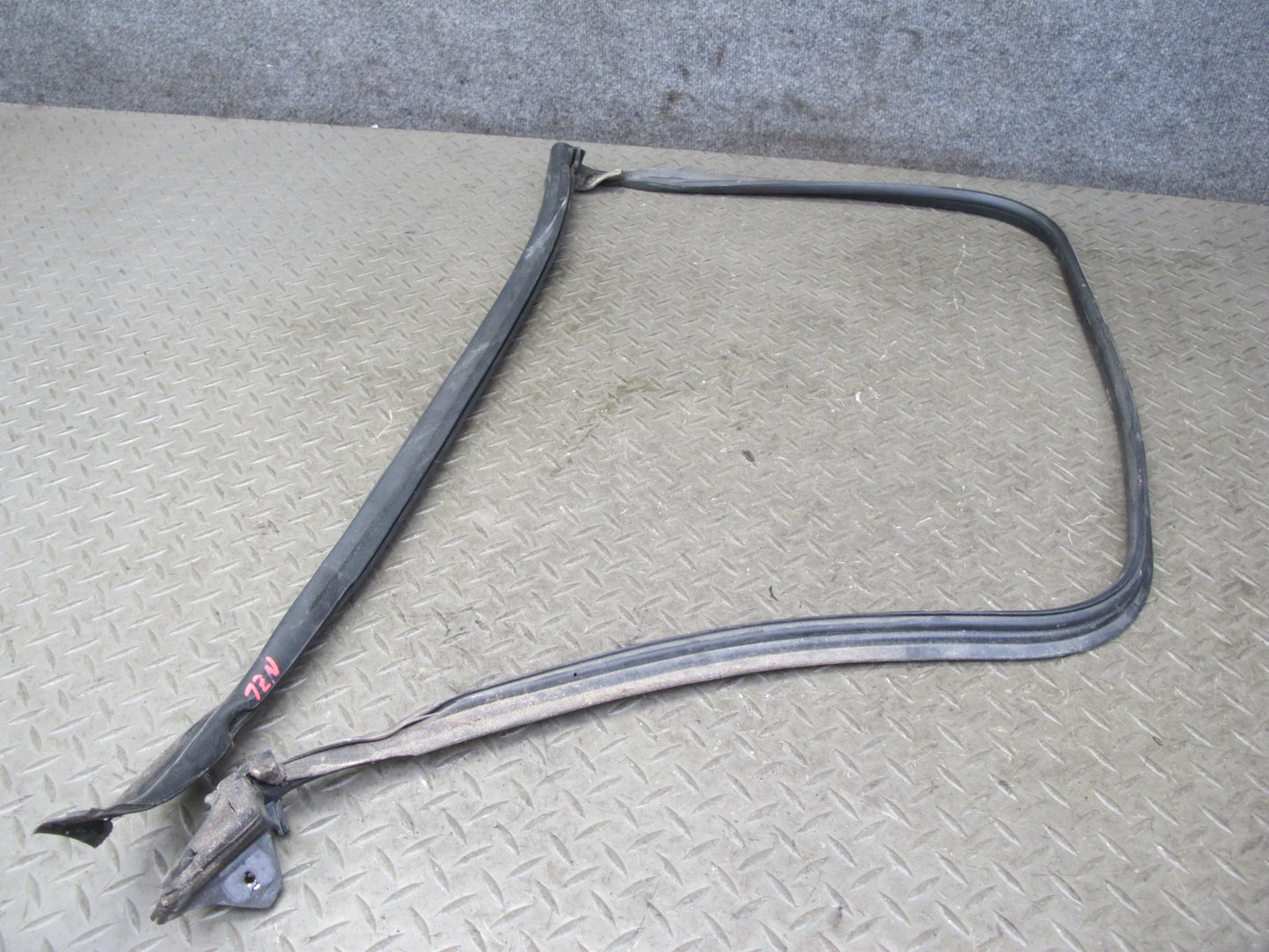 90-96 Nissan Z32 300ZX 2+0 Set of 4 Door & T-top Weatherstrip Rubber Seal OEM