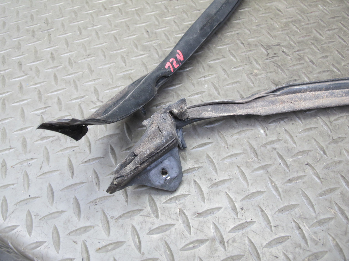 90-96 Nissan Z32 300ZX 2+0 Set of 4 Door & T-top Weatherstrip Rubber Seal OEM