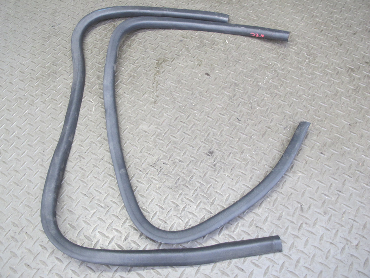 90-96 Nissan Z32 300ZX 2+0 Set of 4 Door & T-top Weatherstrip Rubber Seal OEM