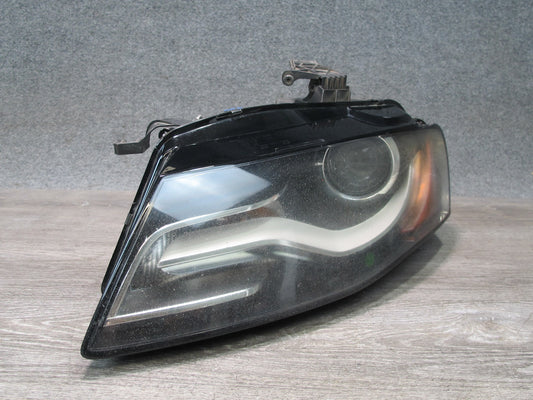09-12 Audi A4 S4 B8 Front Left Xenon HID Headlight Lamp w AFS OEM