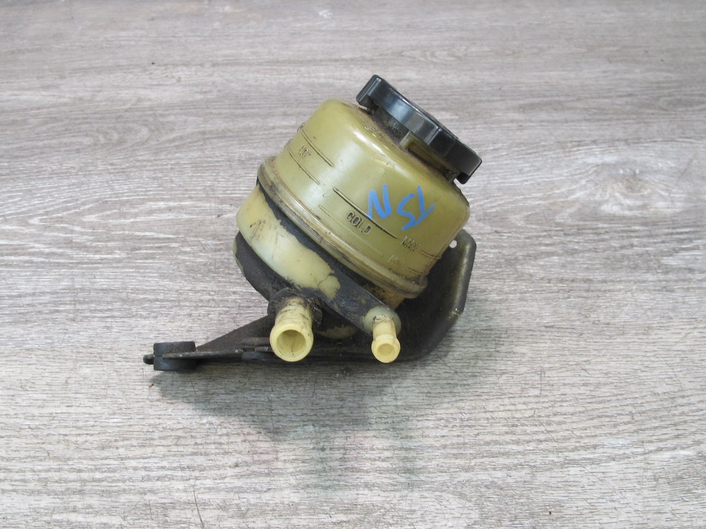 86-92 Toyota Supra MA70L NON Turbo Power Steering Fluid Reservoir w Bracket OEM