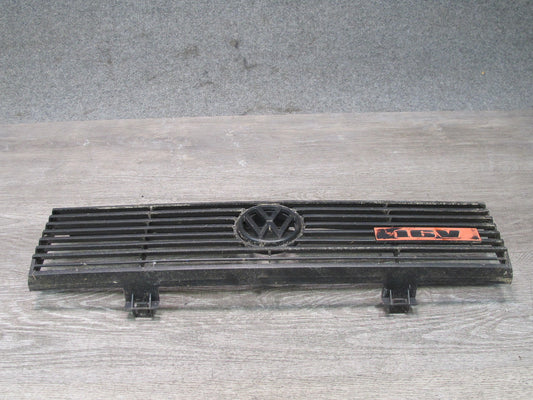 86-89 Volkswagen Scirocco MK2 16V Front Hood Grille w Emblem 533853653 OEM