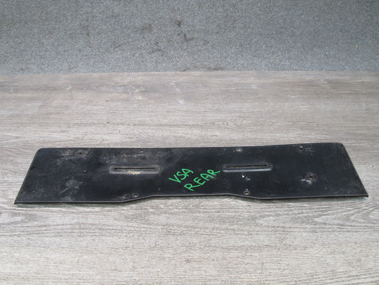 86-88 Volkswagen VW Scirocco MK2 Rear License Plate Cover Panel Trim OEM