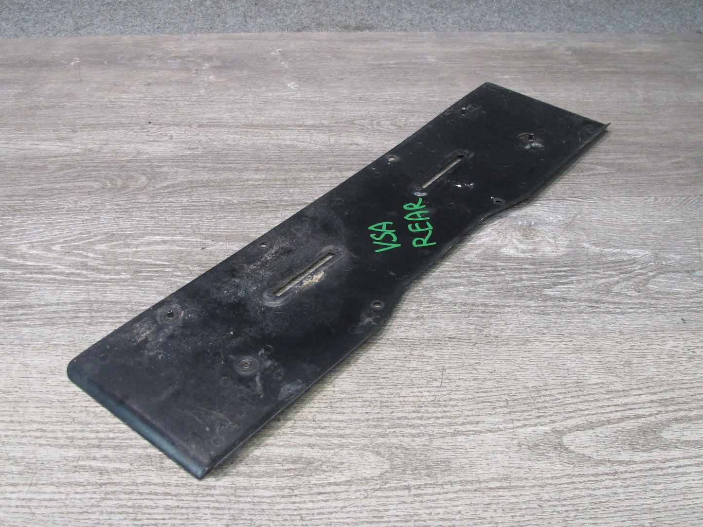 86-88 Volkswagen VW Scirocco MK2 Rear License Plate Cover Panel Trim OEM
