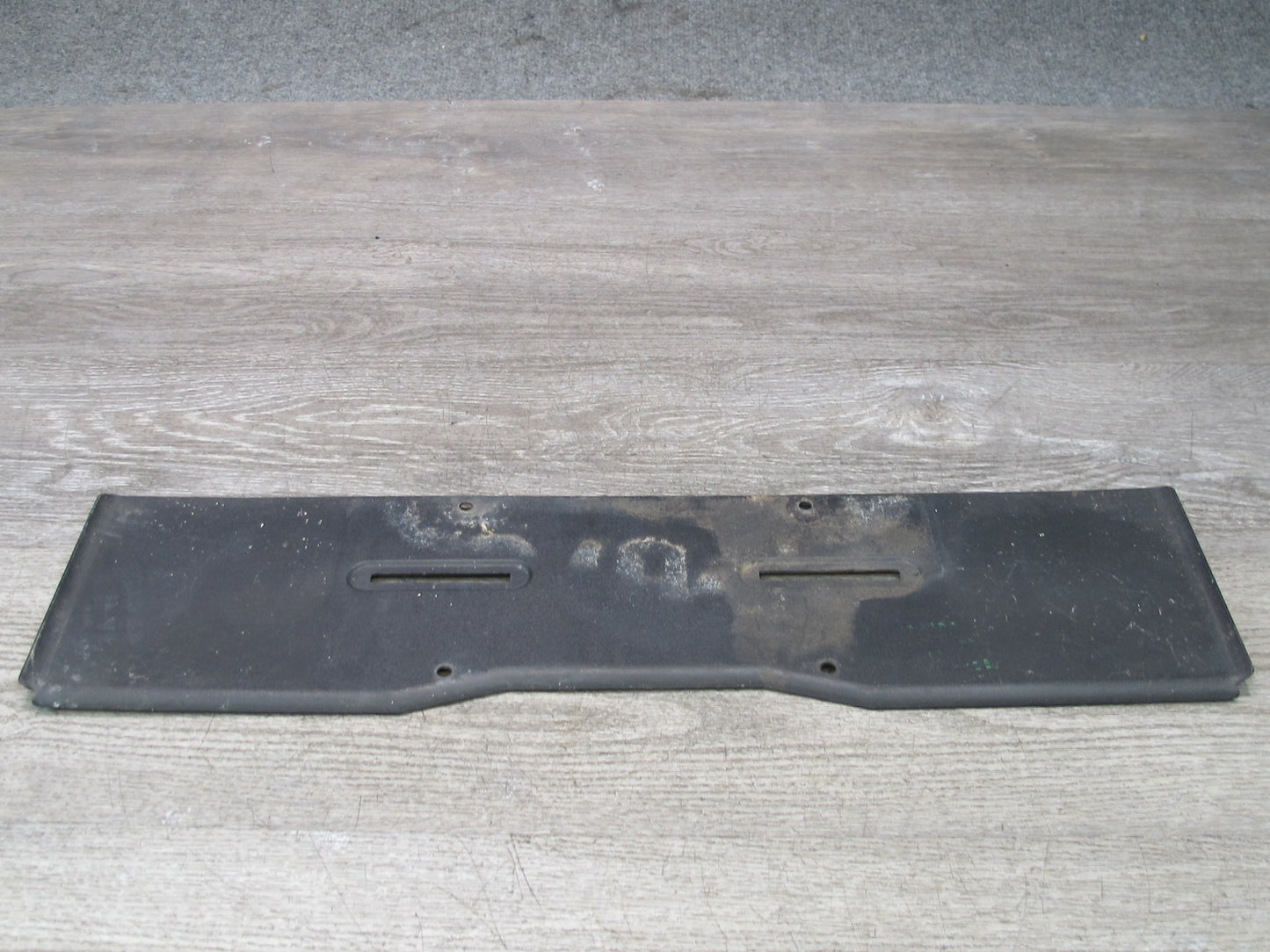 86-88 Volkswagen VW Scirocco MK2 Rear License Plate Cover Panel Trim OEM