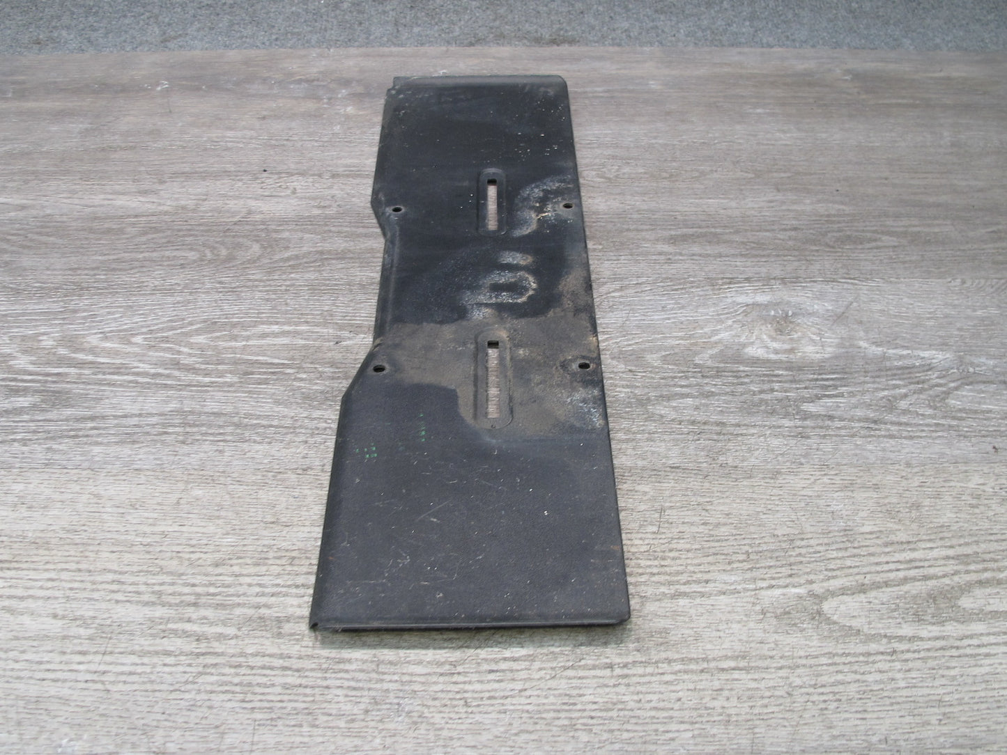 86-88 Volkswagen VW Scirocco MK2 Rear License Plate Cover Panel Trim OEM