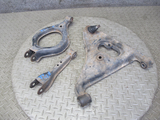 90-91 Nissan Z32 300ZX Turbo Set of 3 Rear Right Suspension Control Arm OEM