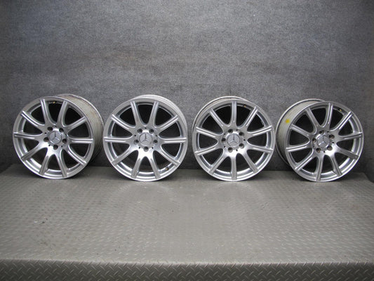 05-08 Mercedes R171 SLK Set of 4 Alloy R17 17" Wheel Rim 17x7.5 17x8.5 ET36 ET30