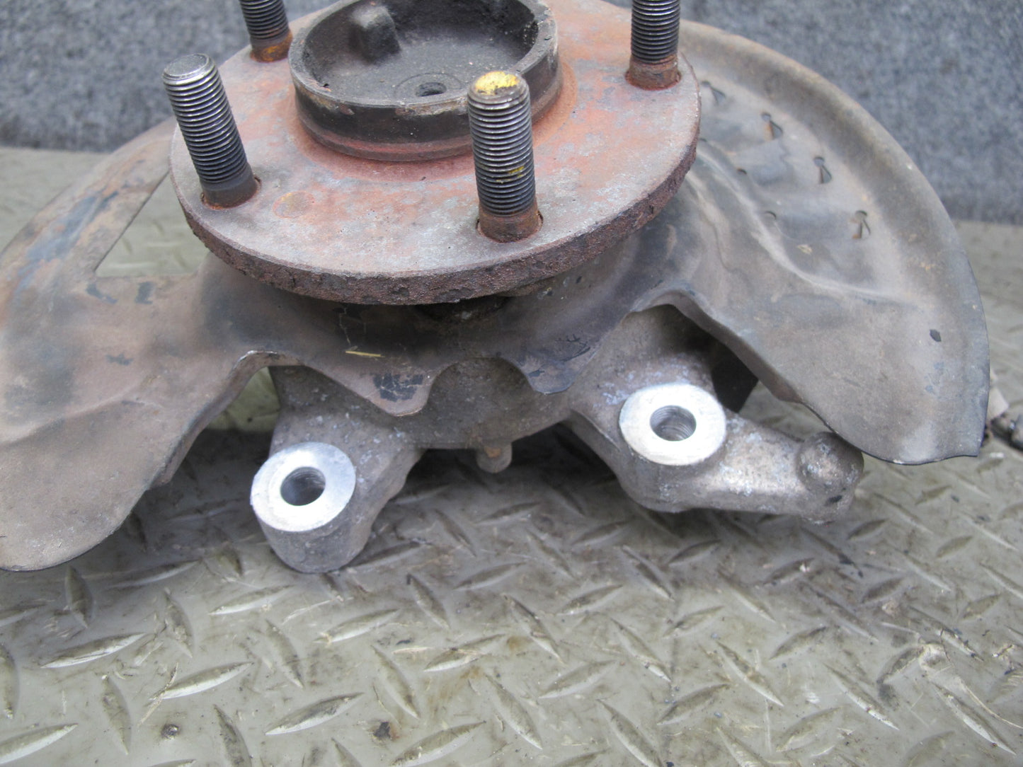 1991 Nissan Z32 300ZX Turbo Front Right Spindle Knuckle Wheel Hub OEM