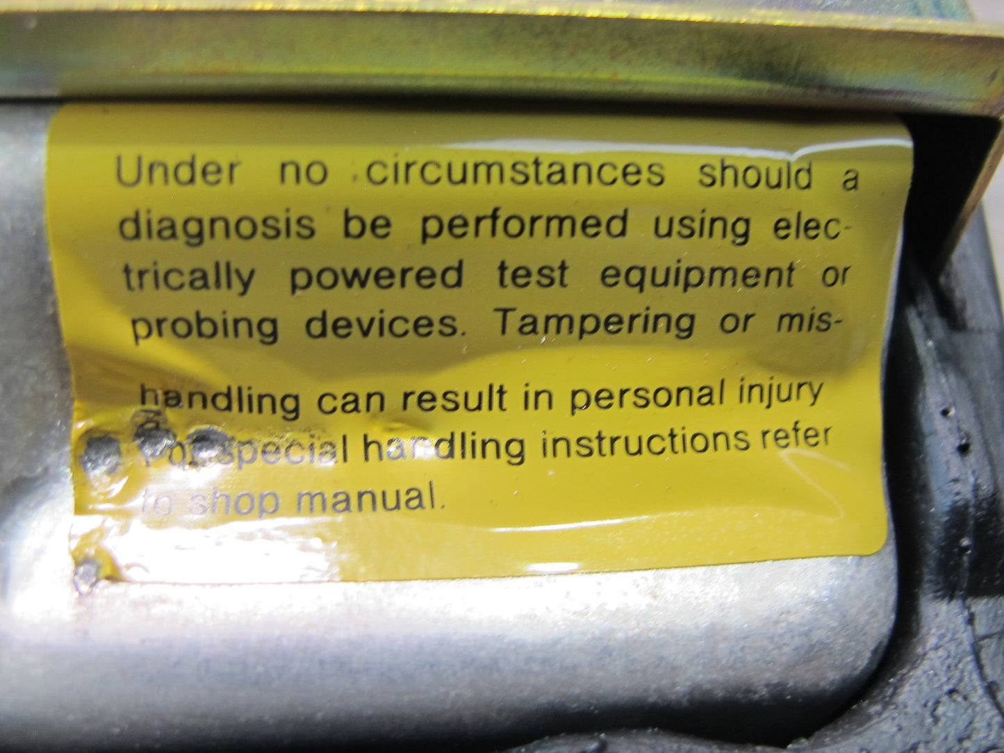 91-93 CHEVROLET CORVETTE C4 FRONT LEFT DRIVER SIDE STEERING WHEEL SRS AIRBAG OEM