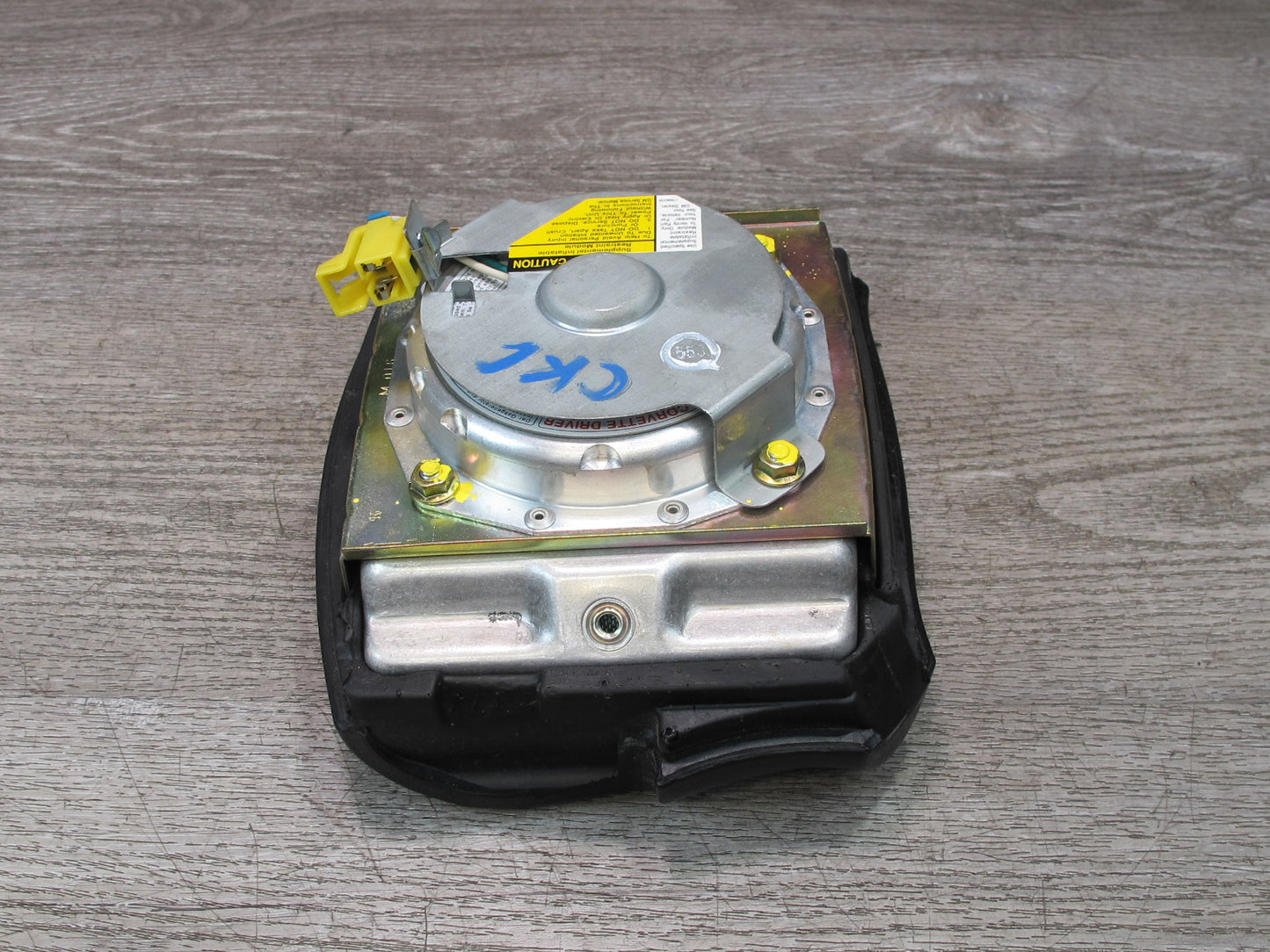 91-93 CHEVROLET CORVETTE C4 FRONT LEFT DRIVER SIDE STEERING WHEEL SRS AIRBAG OEM