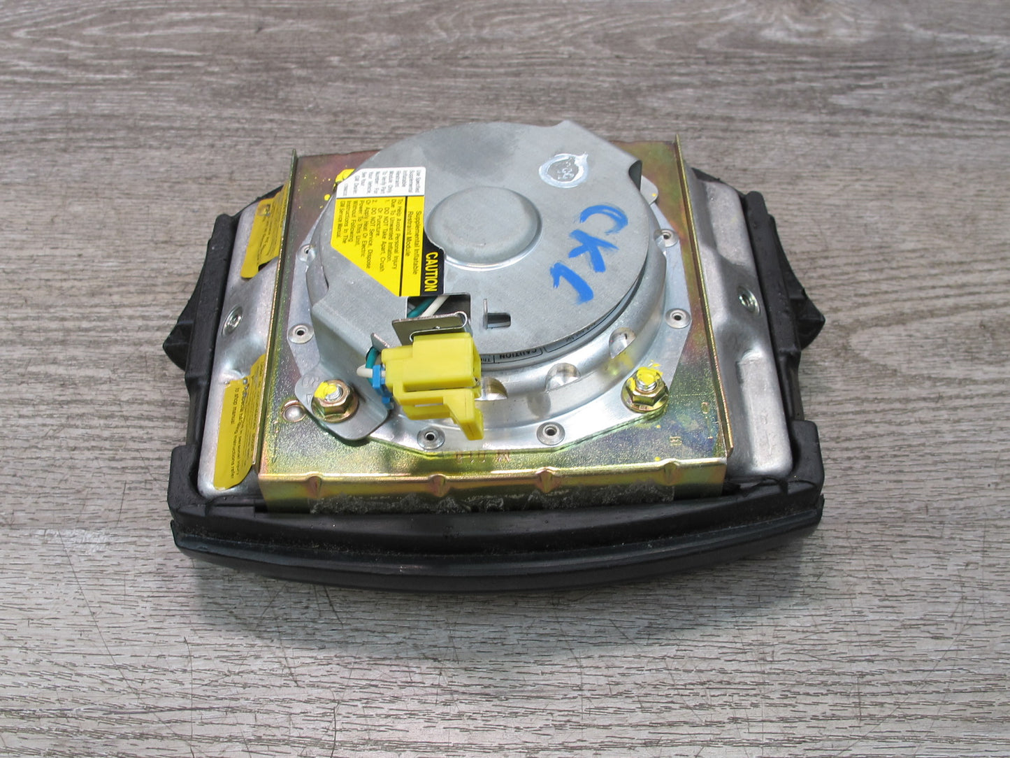 91-93 CHEVROLET CORVETTE C4 FRONT LEFT DRIVER SIDE STEERING WHEEL SRS AIRBAG OEM