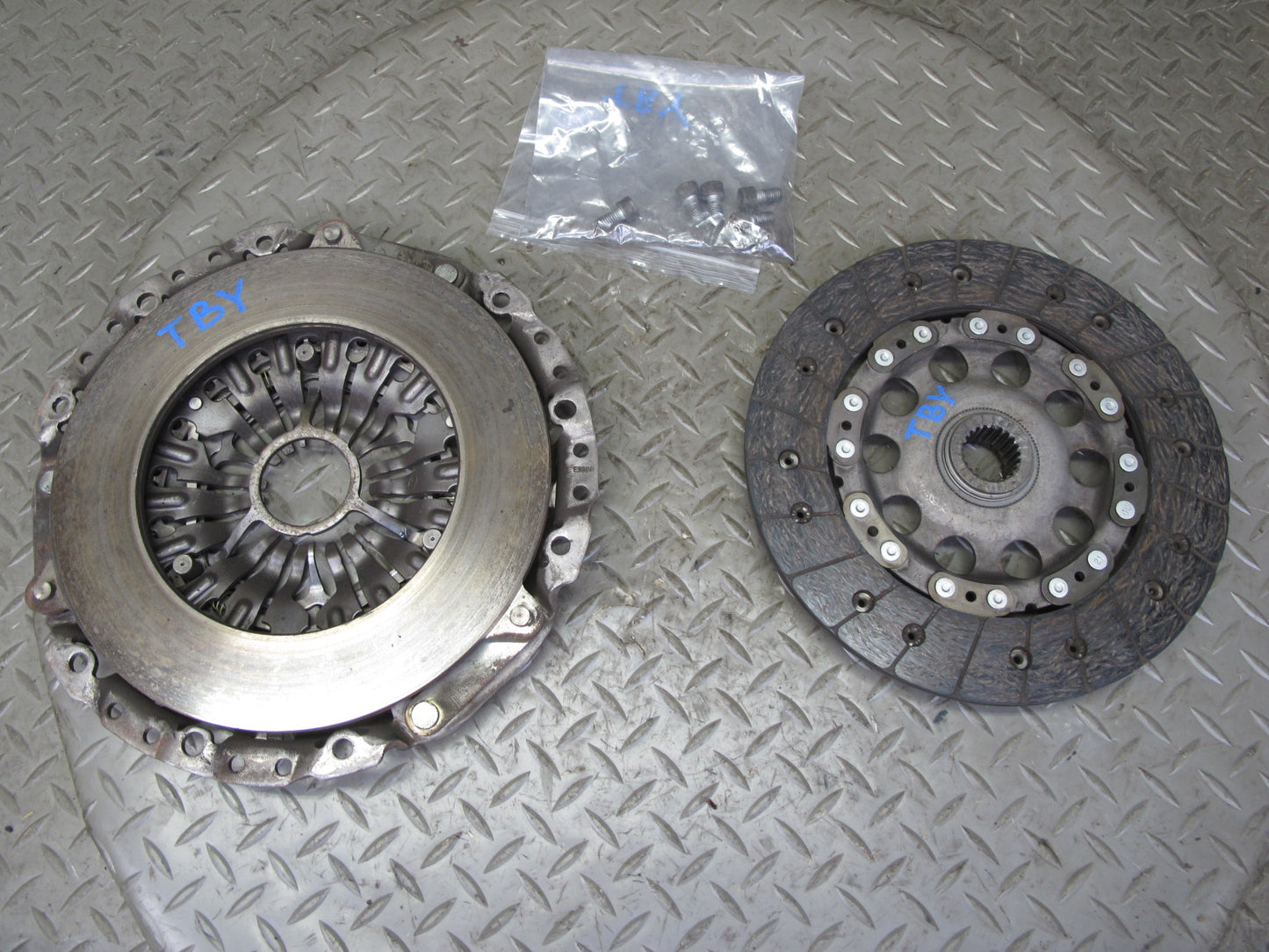 01-06 BMW E46 M3 S54 S6S 420G M/T Dual Mass Clutch Pressure Plate Set