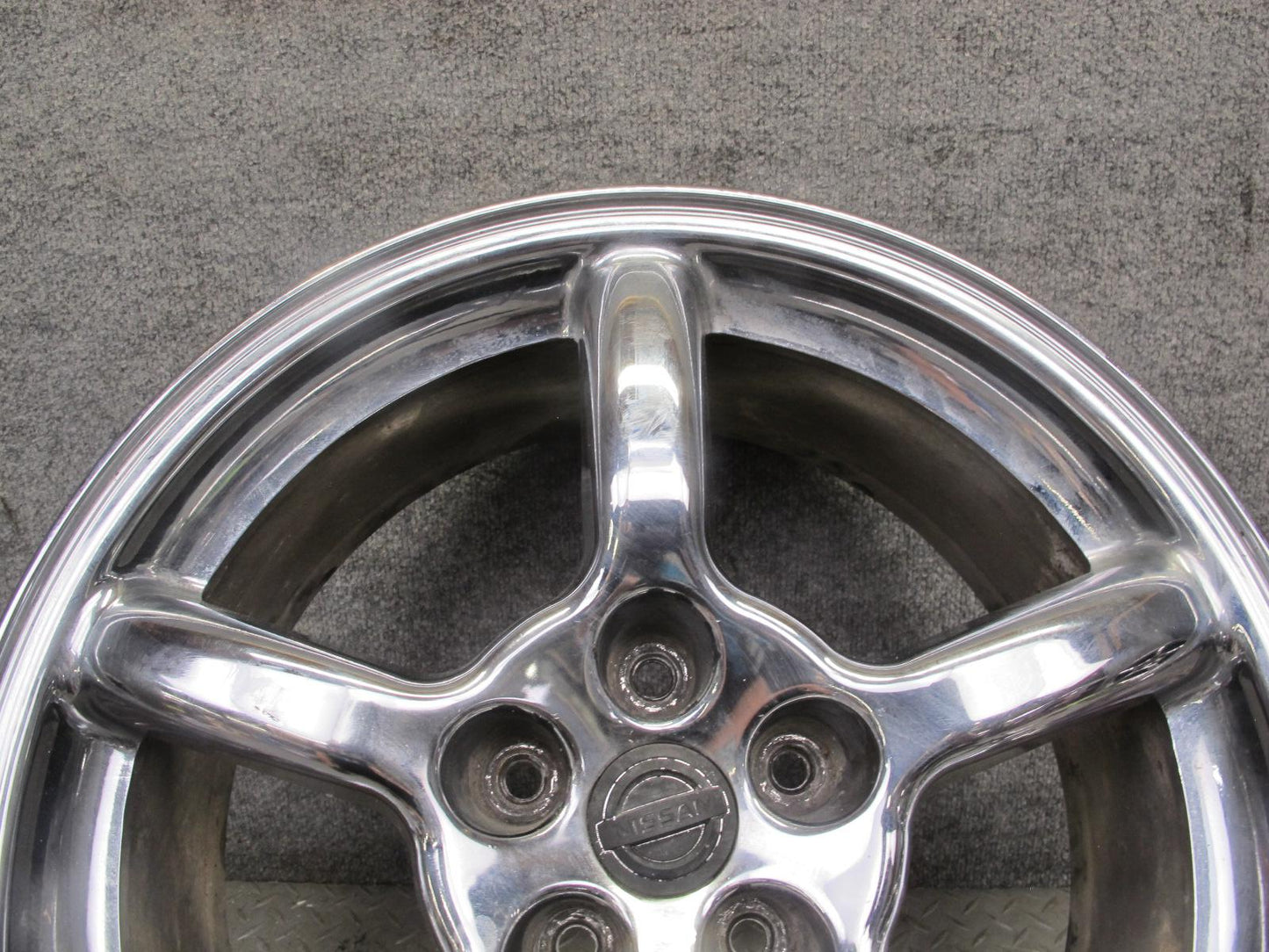 03-08 Nissan 350Z Z33 Factory R18 18" Chrome Wheel Rim 18x8J ET30 OEM